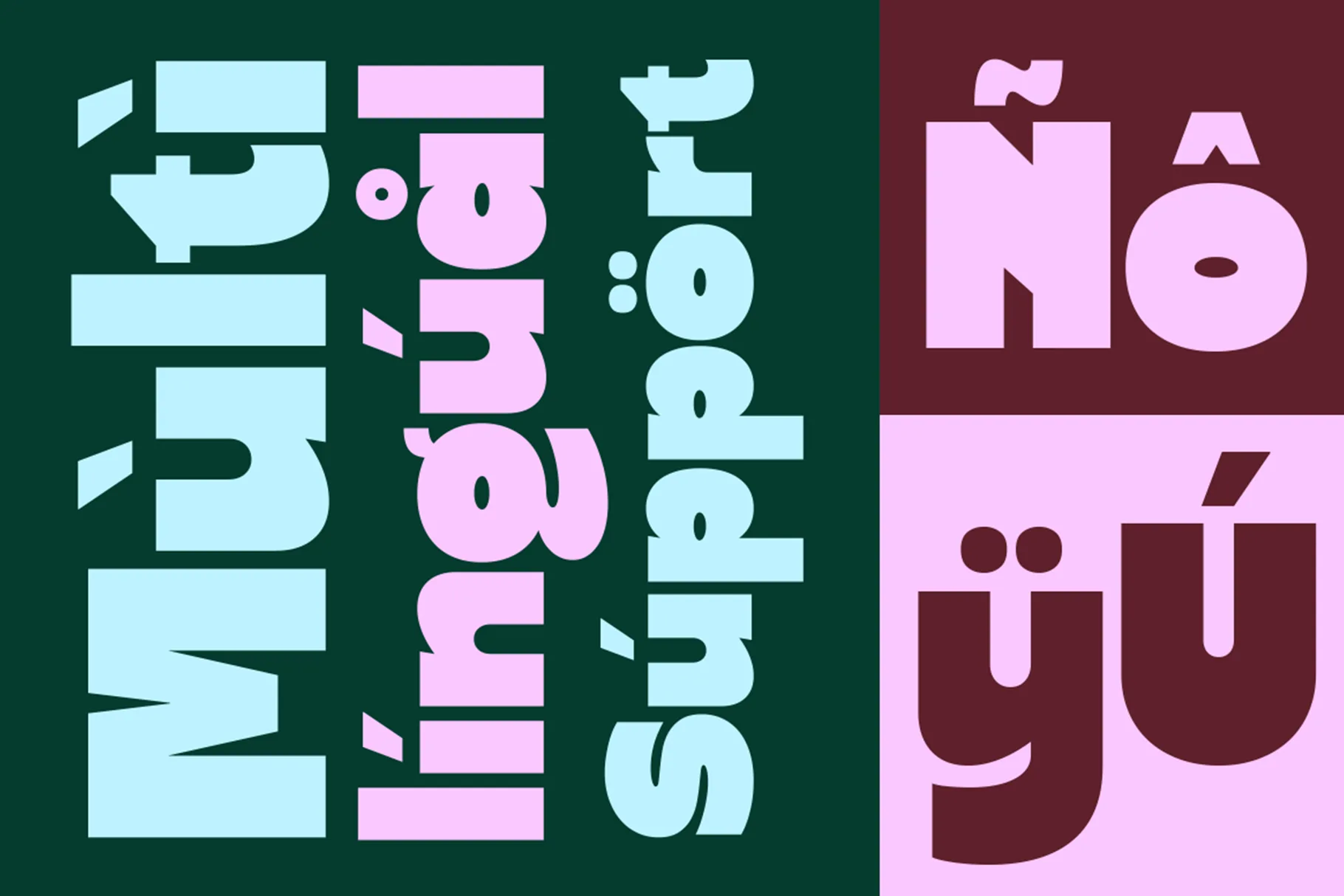 CUKO Font multilingual character support