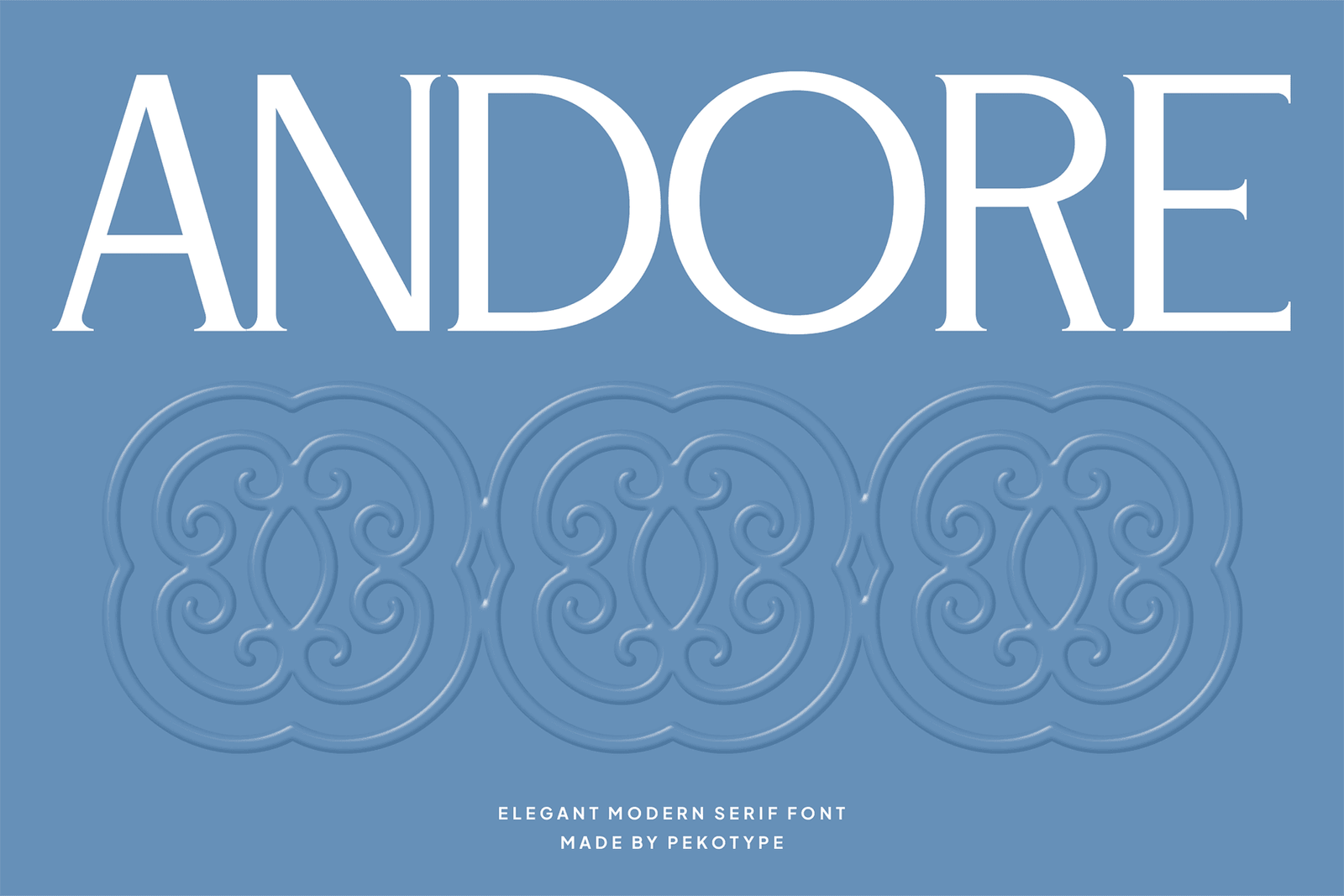 ANDORE Font Stunning Modern Serif Typeface