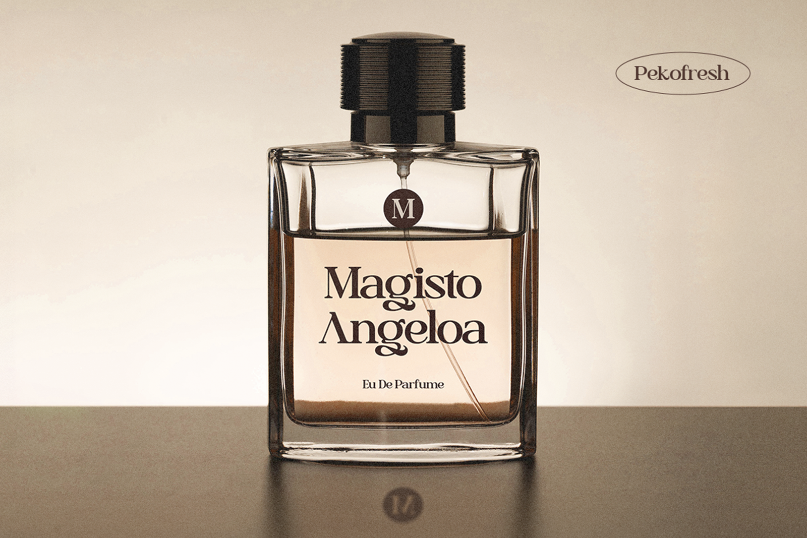 carsen font preview perfume mockup