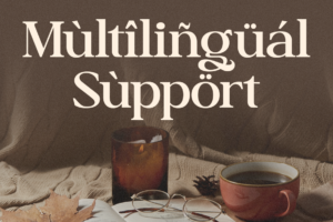 carsen font multilingual support
