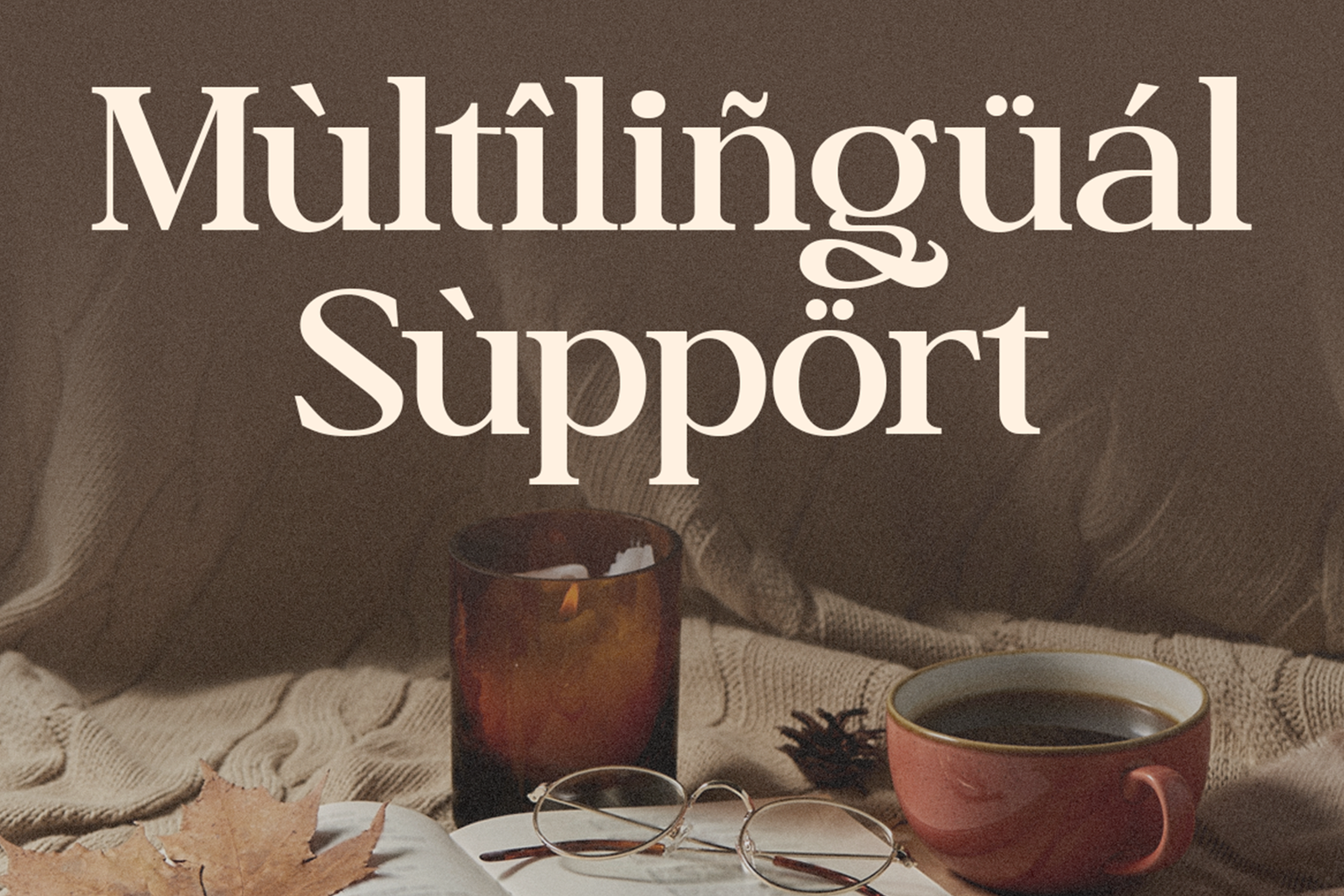 carsen font multilingual support