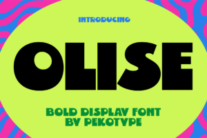 Olise font cover