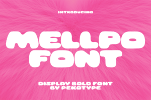 mellpo font cover
