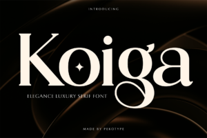 Koiga font cover