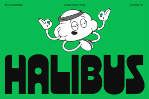 halibus font cover