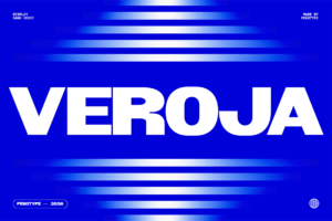 VEROJA font cover
