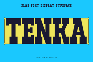 tenka font