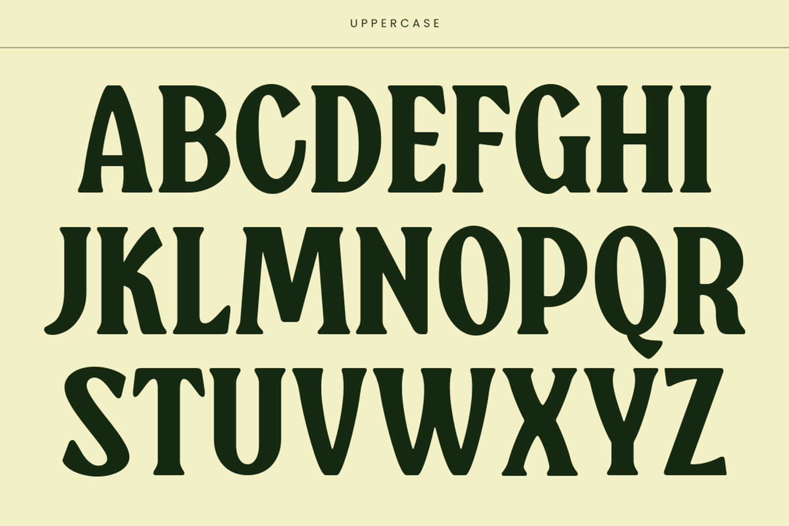jayadi font alphabet character
