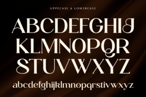 KOIGA font alphabet character