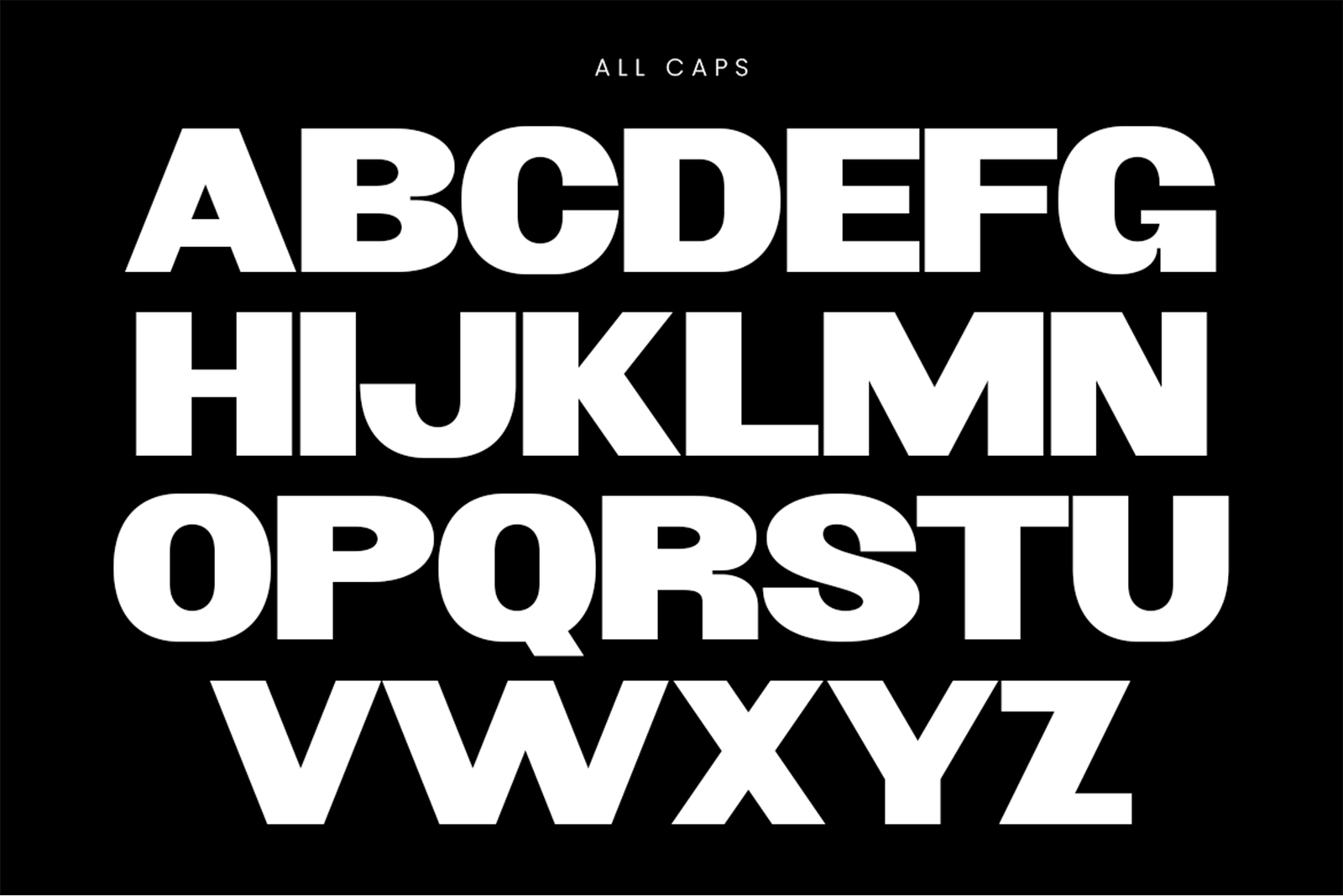 veroja font alphabet