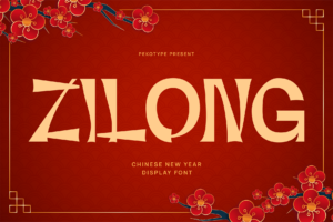 zilong font cover
