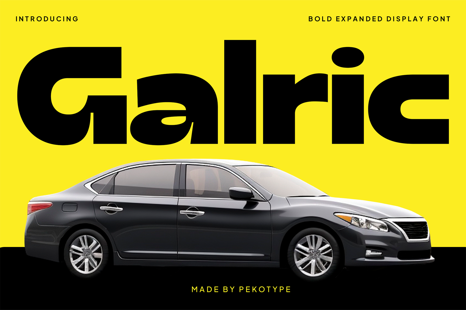 galric font cover