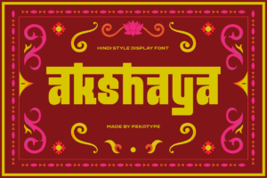 Akhsaya font cover