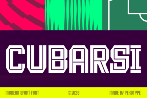 cubarsi font cover