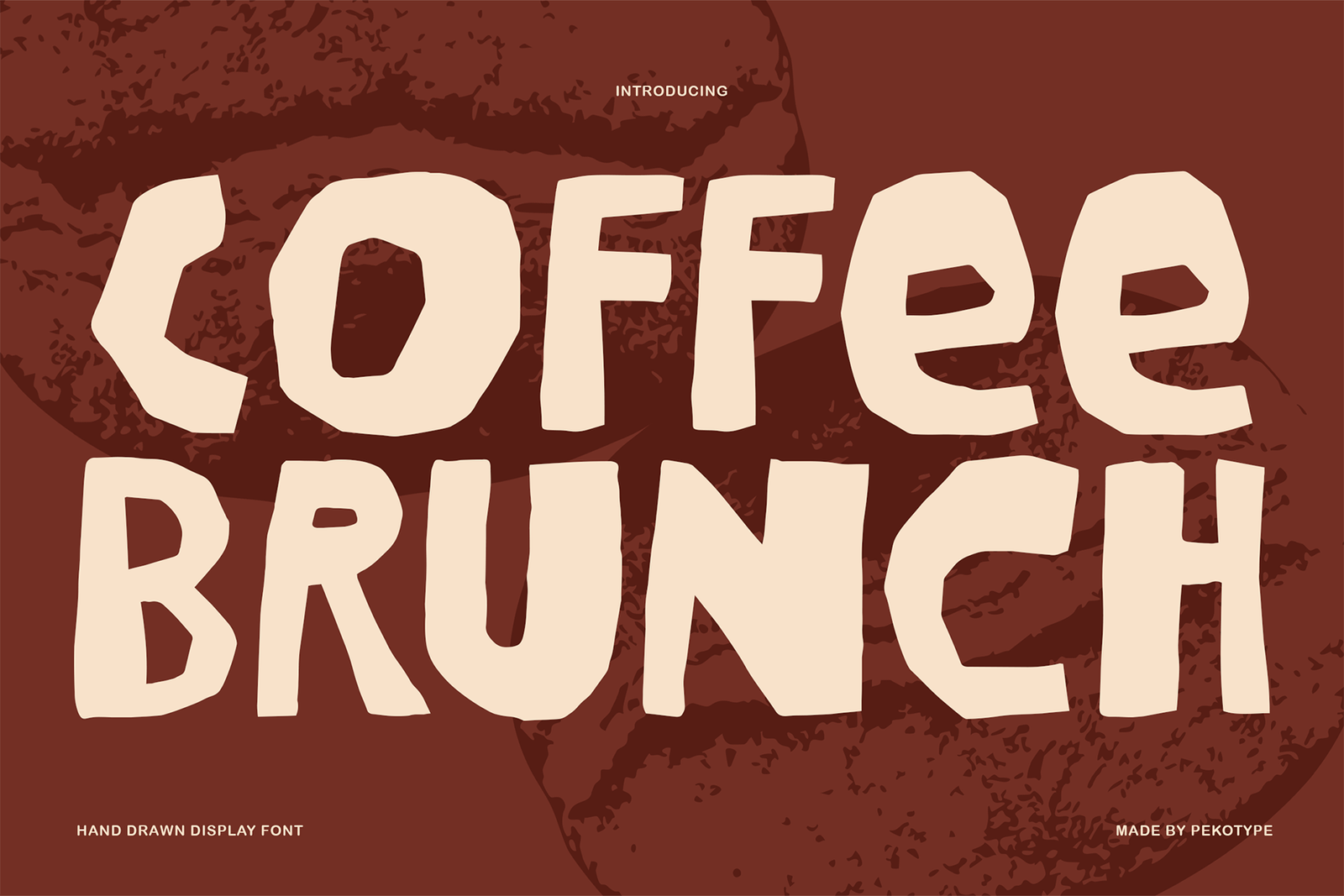 COFFEE BRUNCH font cover