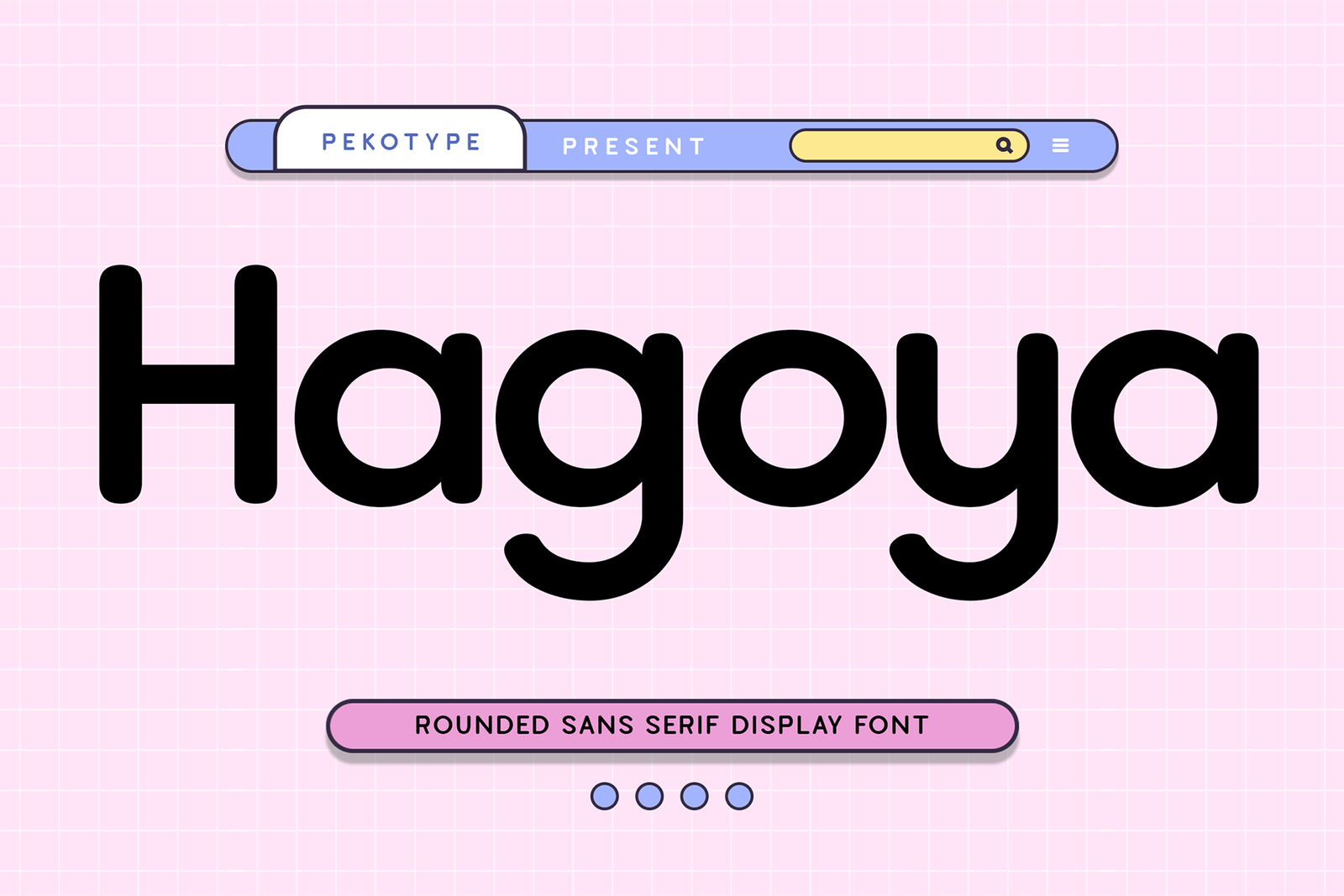 hagoya font cover