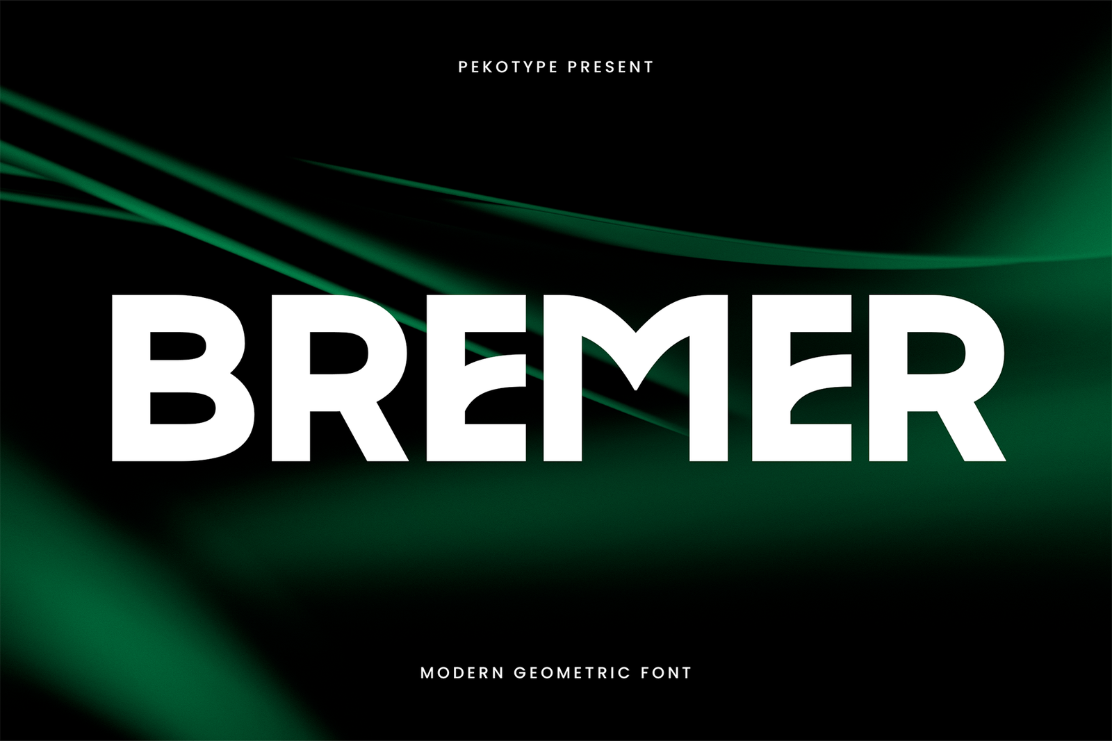 Bremer font cover