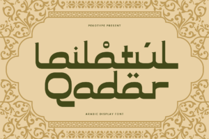 lailatul qadar font
