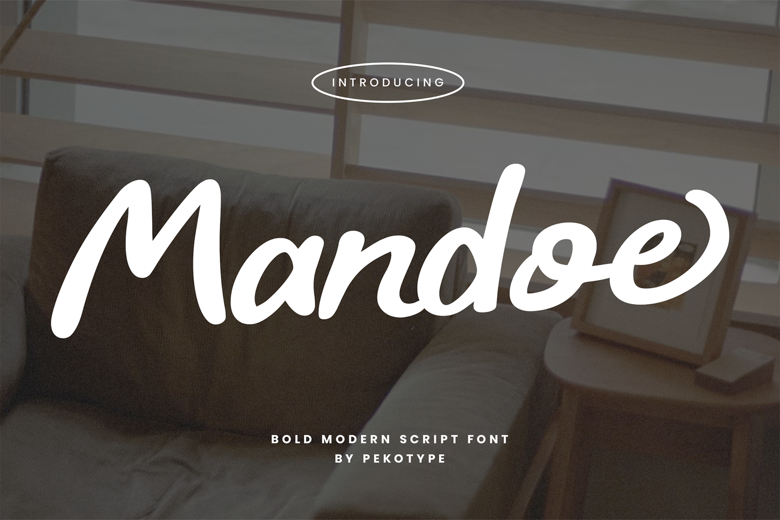mandoe font cover
