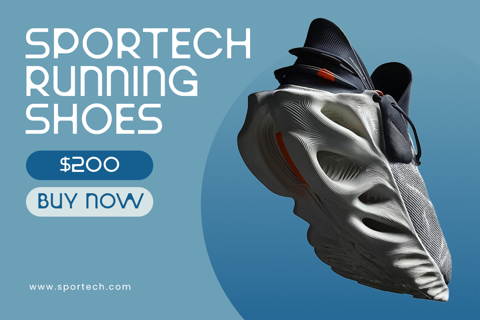 TOMAT Font sports shoe advertisement