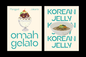 KOERA font poster design
