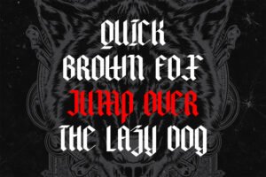 BLACKVILLE Font
