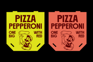 PATIMORE Font pizza packaging