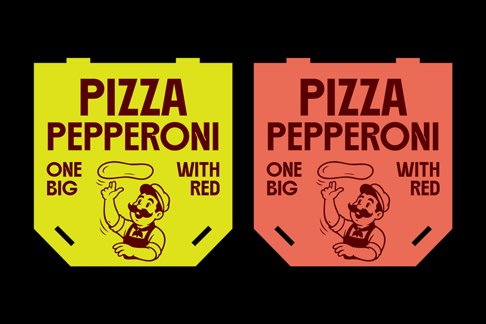 PATIMORE Font pizza packaging