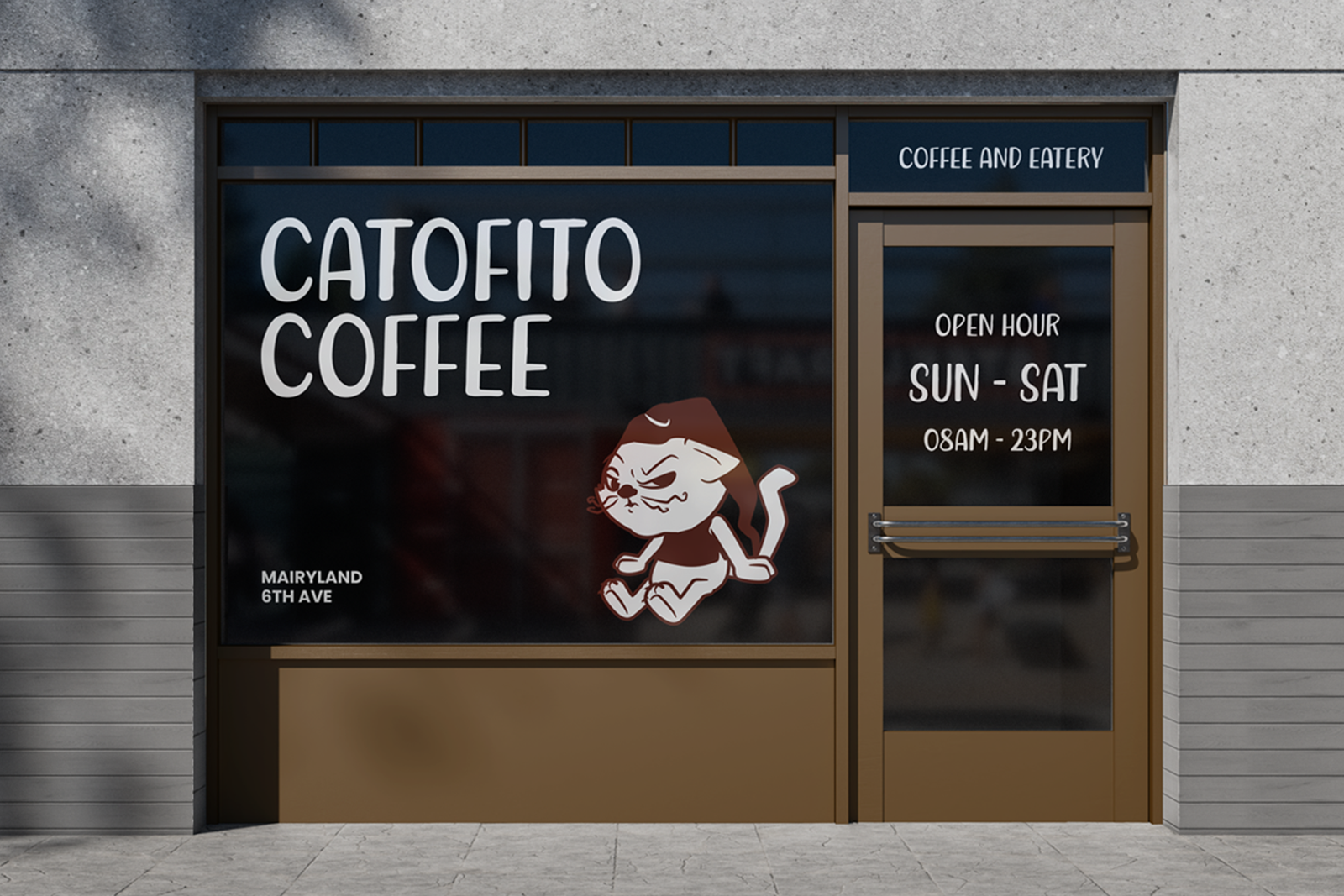 MAPLE WHISPER Font cafe branding