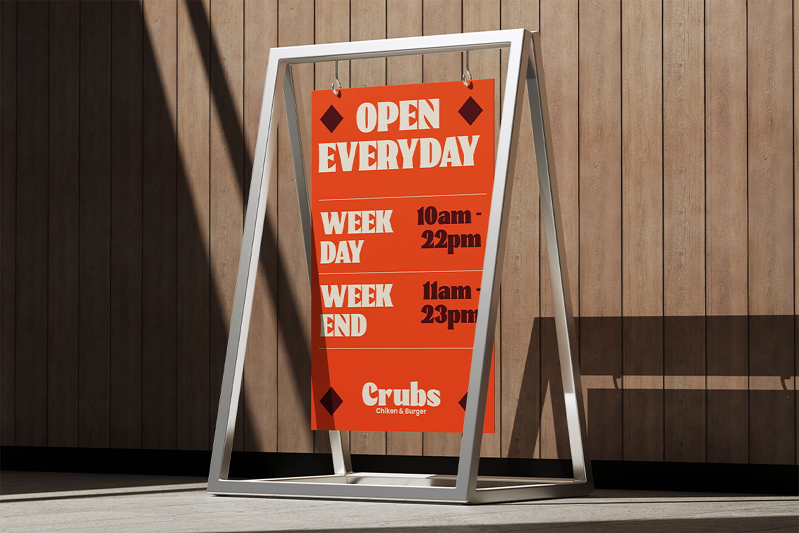 CILKER Font cafe signage design