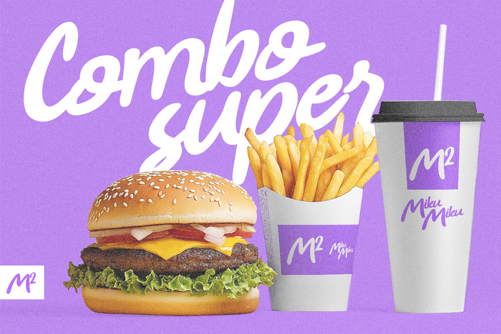 MANDOE Font food packaging design