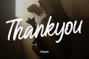BASILK Font flowing brush script typeface