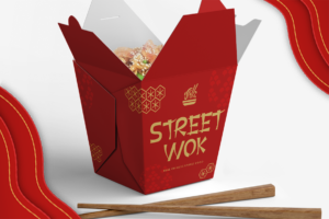 ZILONG Font food packaging design