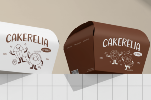 MAPLE WHISPER Font bakery packaging