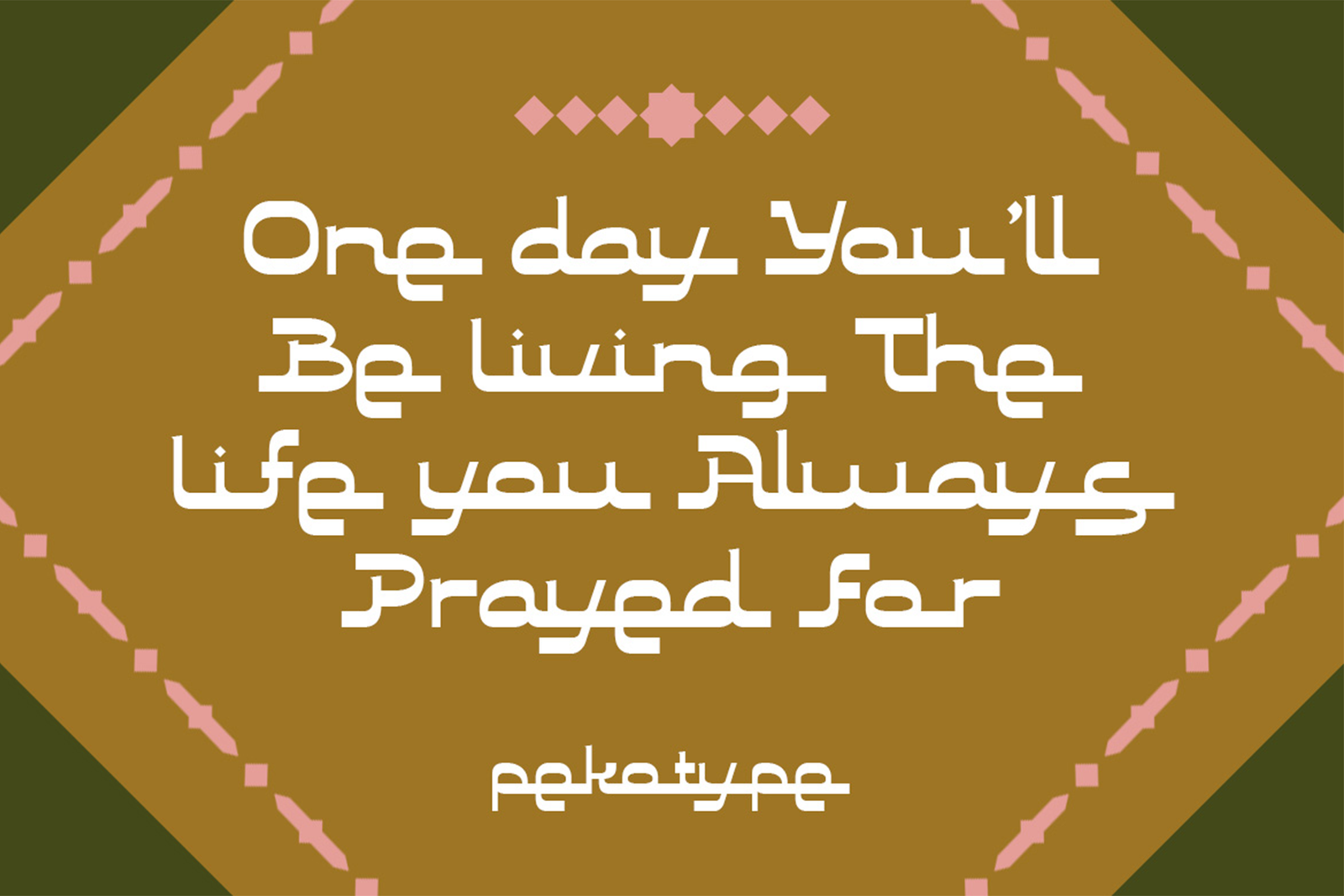 LAILATUL QADAR Font Ramadan quote typography