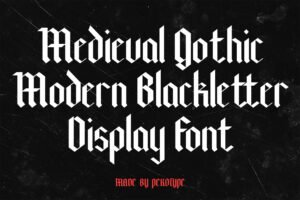 BLACKVILLE Font