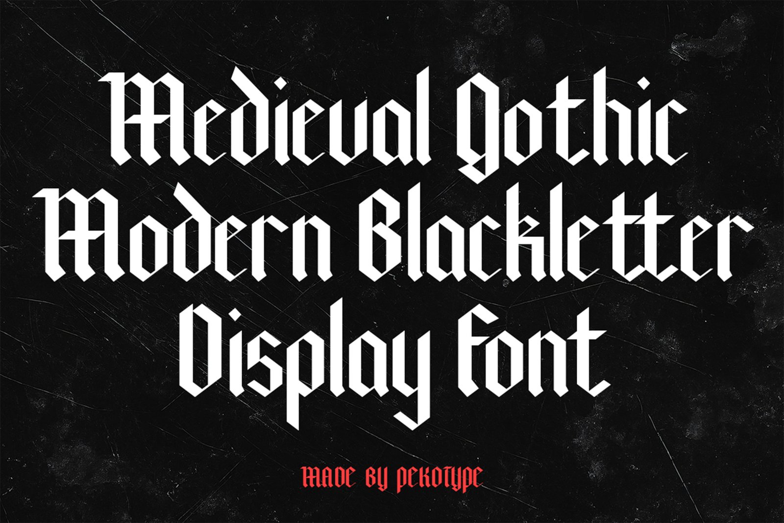 BLACKVILLE Font