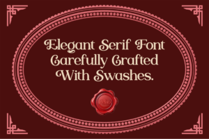 AIGOS Font – Classic Elegant Serif Display font preview