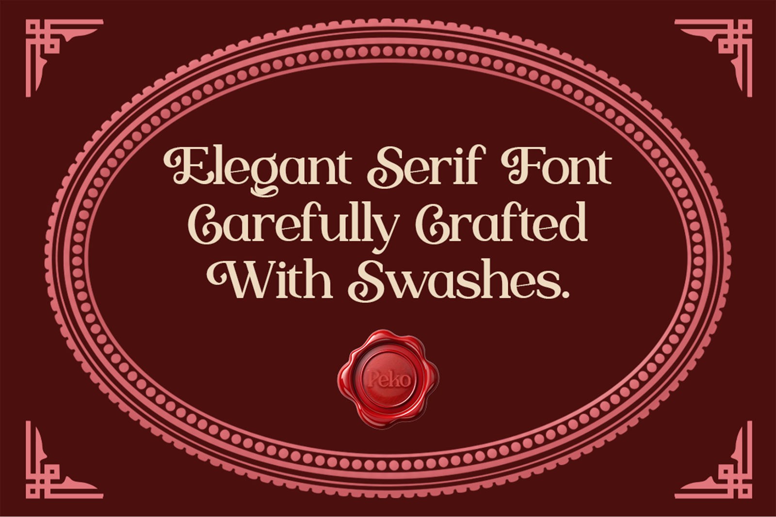 AIGOS Font – Classic Elegant Serif Display font preview