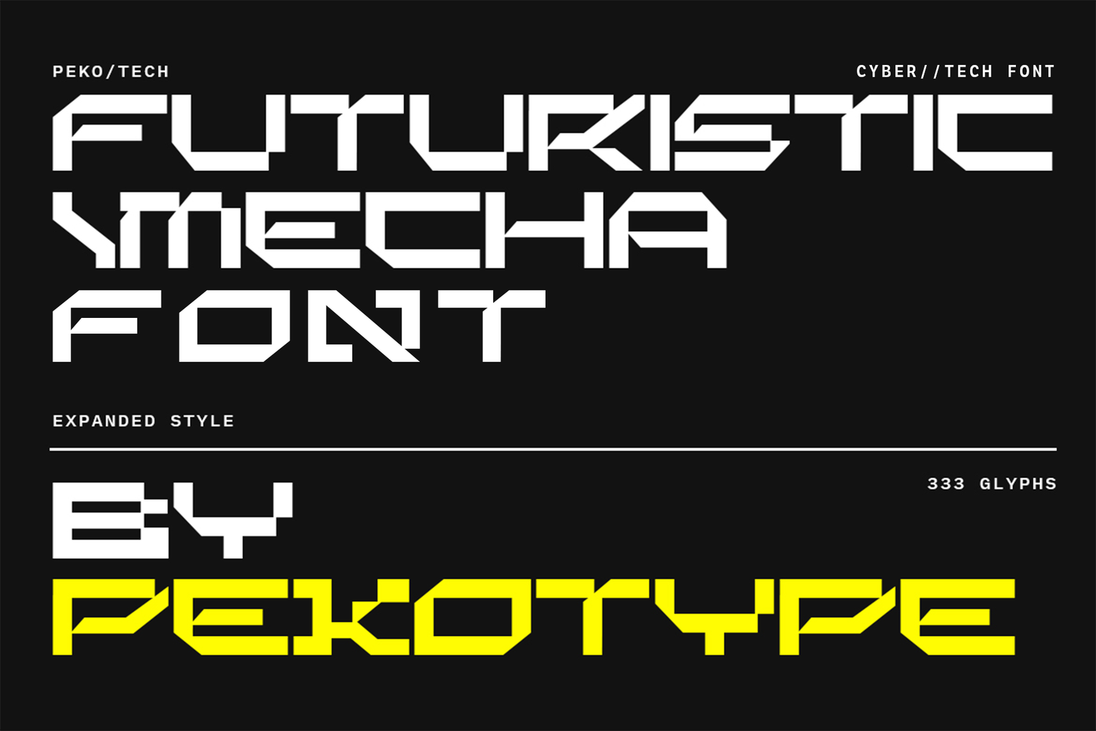 XEONIC Font