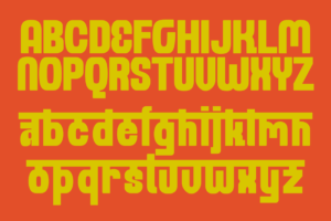 AKSHAYA Font uppercase and lowercase characters