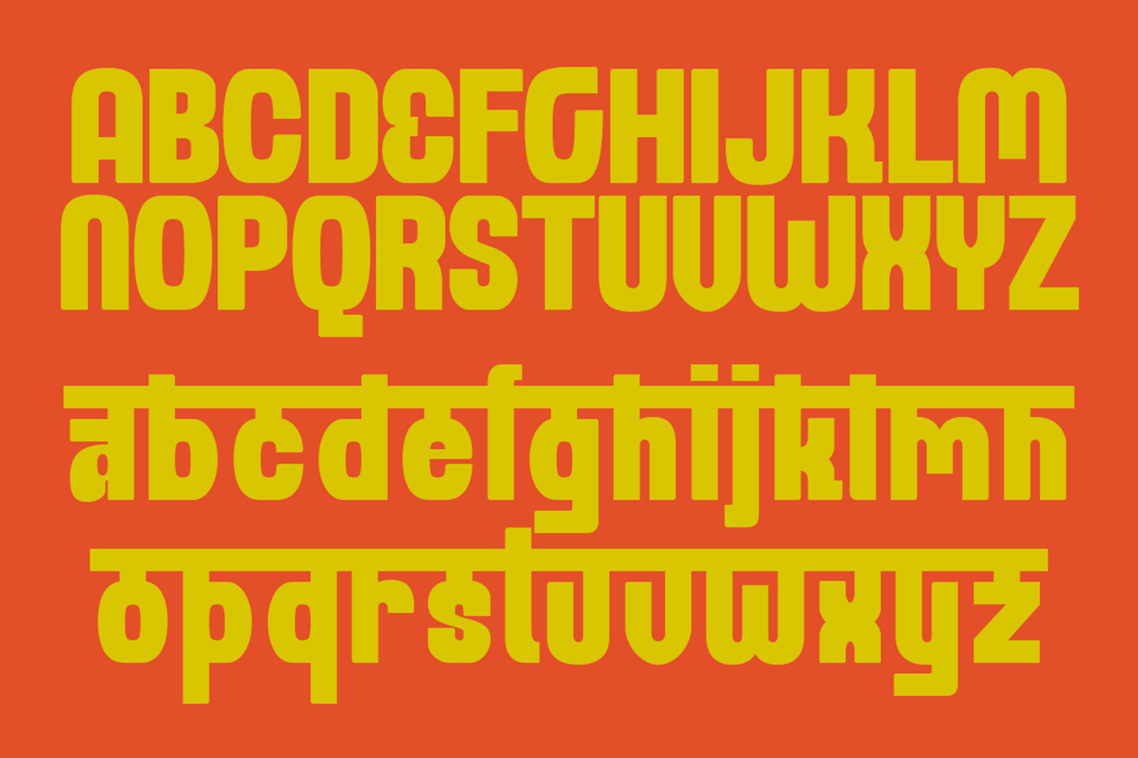 AKSHAYA Font uppercase and lowercase characters