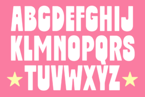 calios font alphabet character