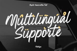 BASILK Font multilingual support