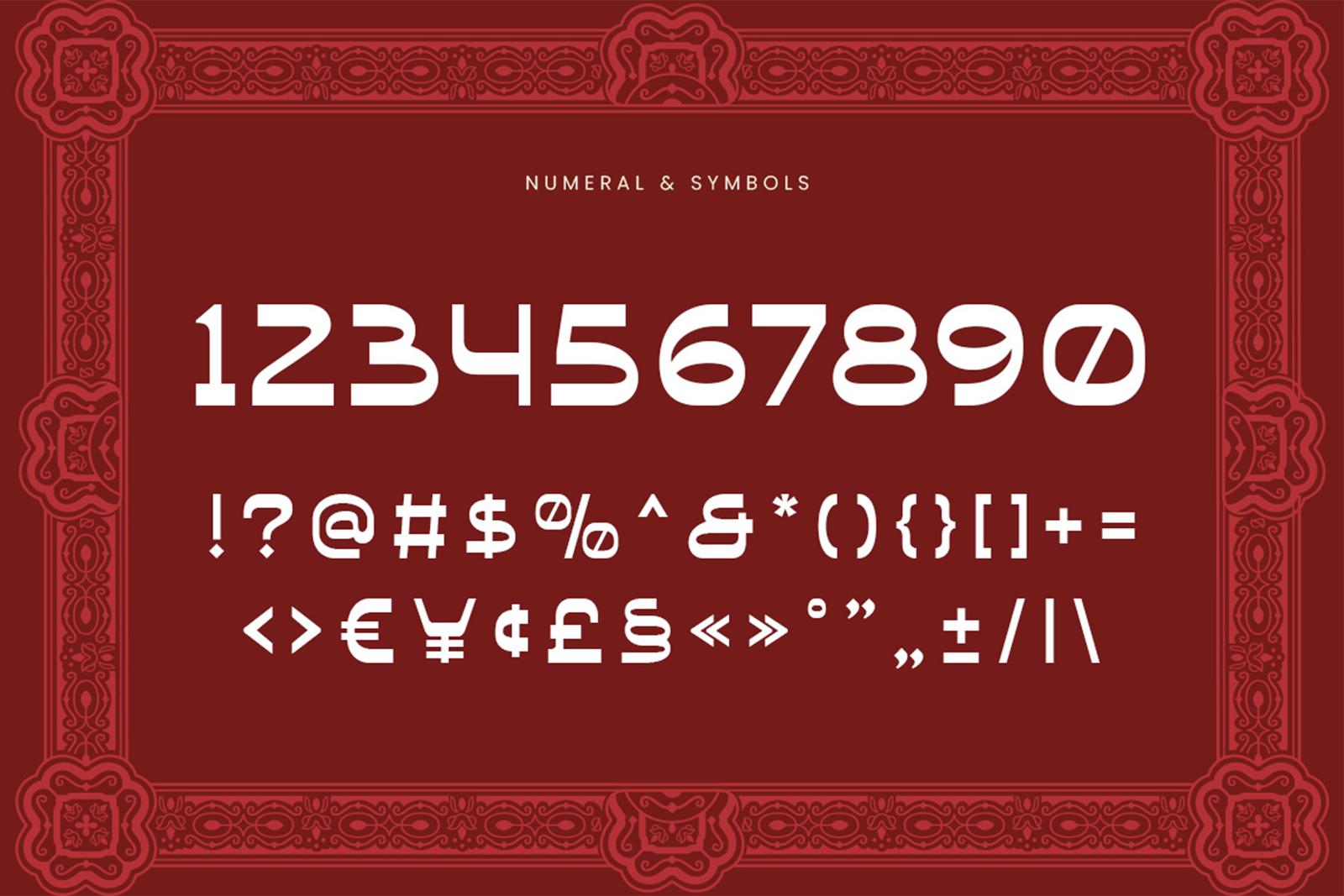 LAILATUL QADAR Font numbers symbols punctuation