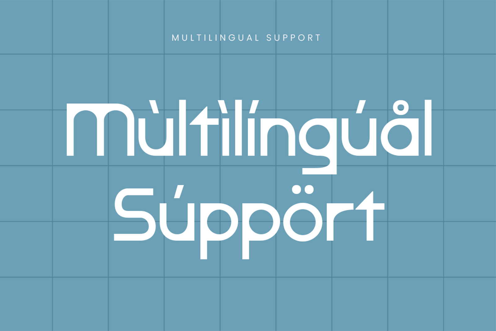 TOMAT Font multilingual support