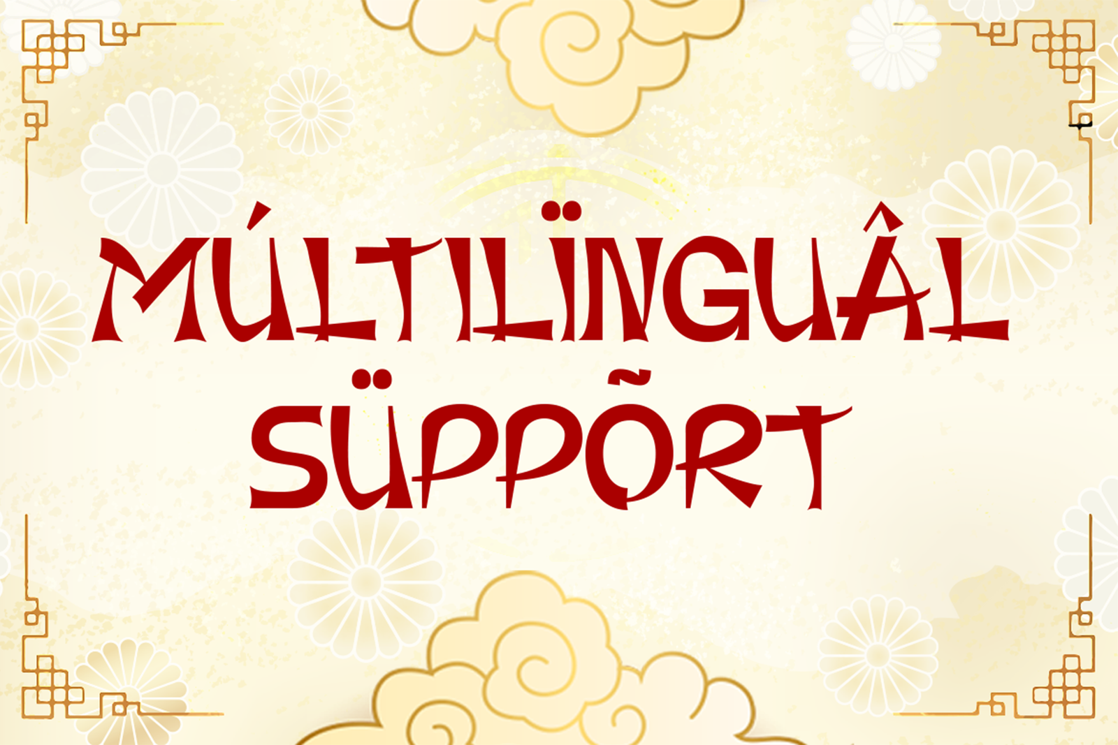 ZILONG Font multilingual support