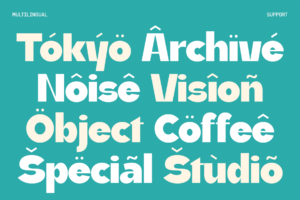 KOERA Font multilingual support