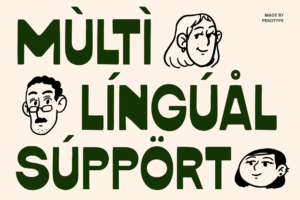 RUMANI Font multilingual support