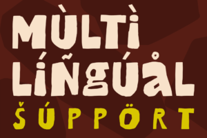 COFFEE BRUNCH Font multilingual support